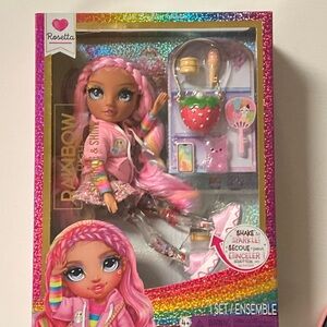 Rainbow High Rosetta Pink Doll Set